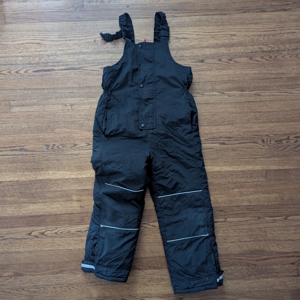Hanna Andersson Outdoor Kids Black Snow Bib Snow Pants - Youth Size 140 - US 10